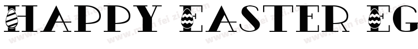 Happy Easter Egg字体转换